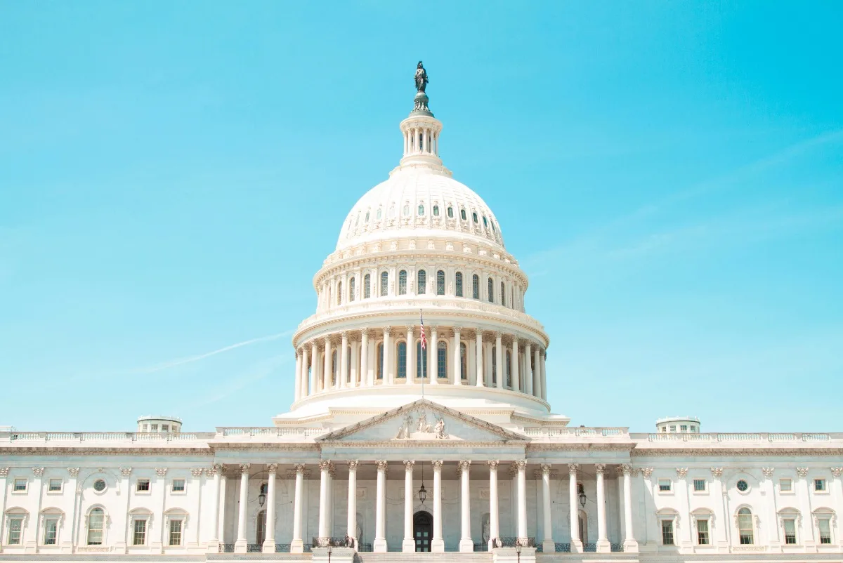 US Capitol building in Washington DC